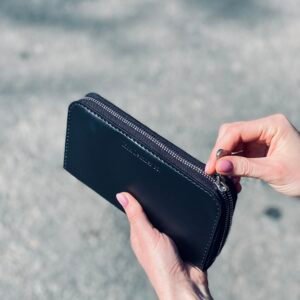 Гаманець на блискавці зіппер