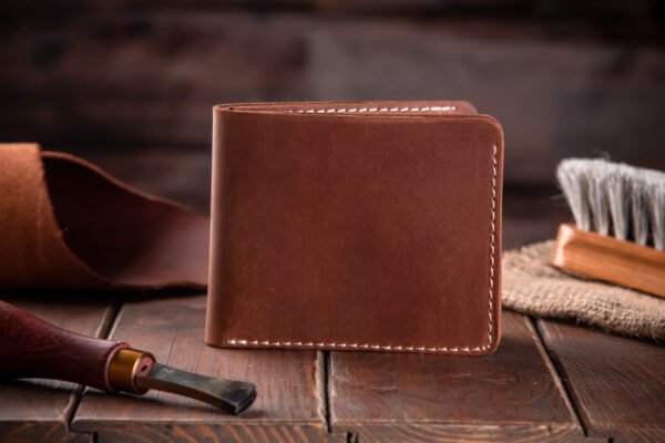 Гаманець чоловічий маленький біфолд - Зображення 4