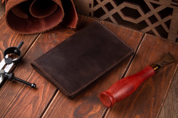 Обкладинка для паспорта, шкіряна обкладинка на закордонний паспорт з картхолдером - Зображення 12