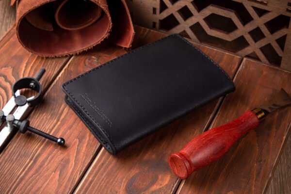 Обкладинка для паспорта, шкіряна обкладинка на закордонний паспорт з картхолдером - Зображення 9