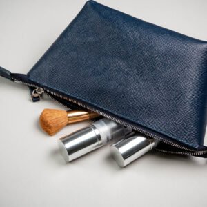 Косметичка шкіряна велика, органайзер для косметики