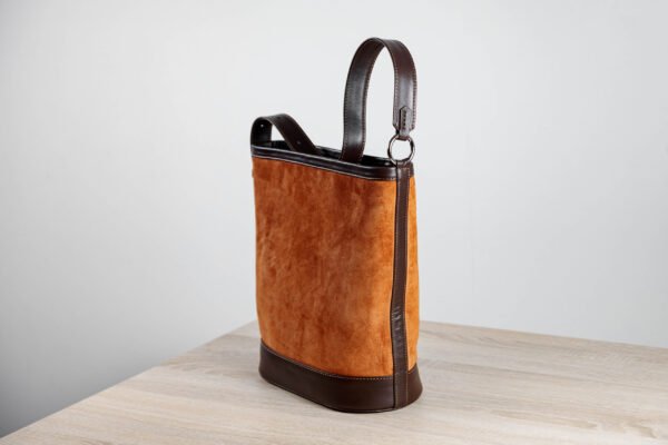 Замшева сумка Bucket - Зображення 5