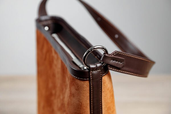 Замшева сумка Bucket - Зображення 7