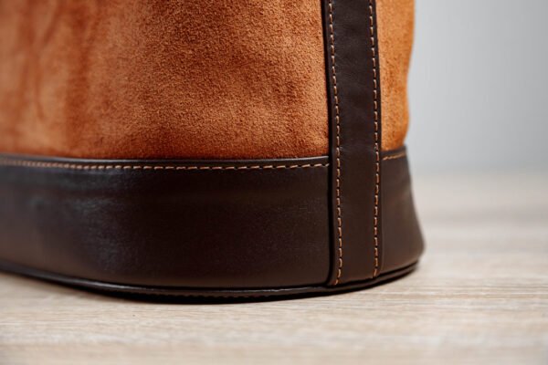 Замшева сумка Bucket - Зображення 10