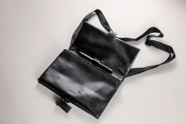 Шкіряна чоловіча сумка Slim - Зображення 9