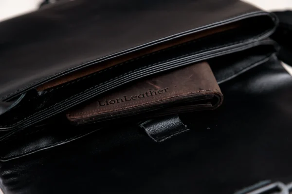 Шкіряна чоловіча сумка Slim - Зображення 6